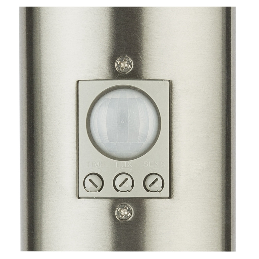 Globo - Lampada da esterno LED con sensore e 2 prese LED/9W/230V 60 cm SCHUKO IP44