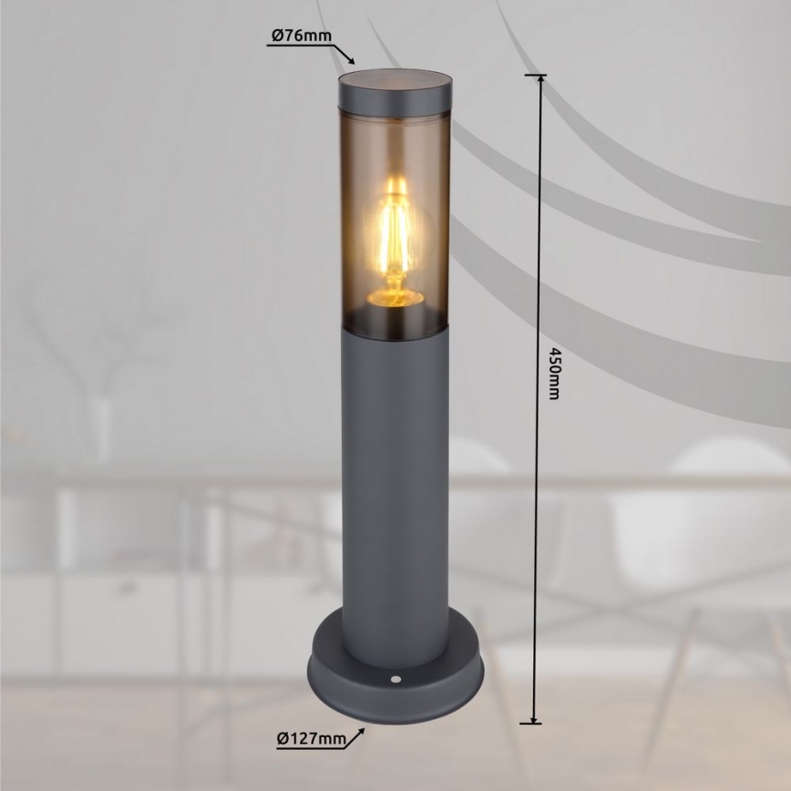 Globo - Lampadaire d'extérieur 1xE27/23W/230V 45 cm IP44
