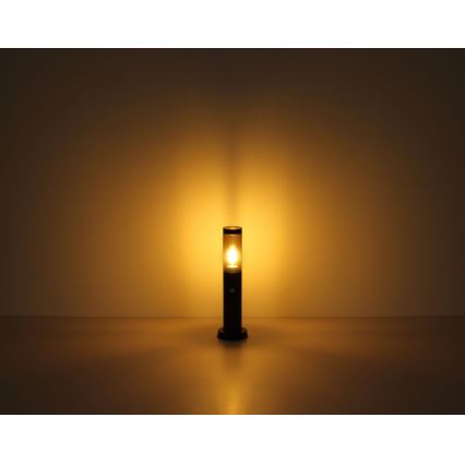 Globo - Lampada da esterno con sensore 1xE27/15W/230V 45 cm IP44