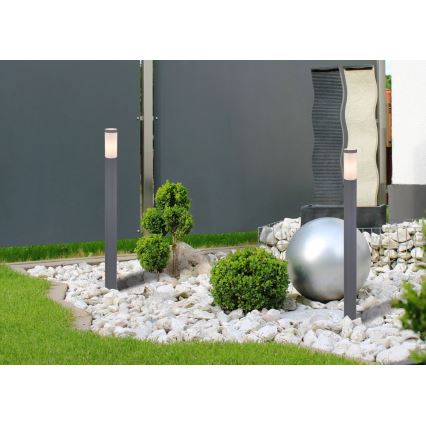 Globo - Lampadaire extérieur 1xE27/60W/230V IP44 110 cm anthracite