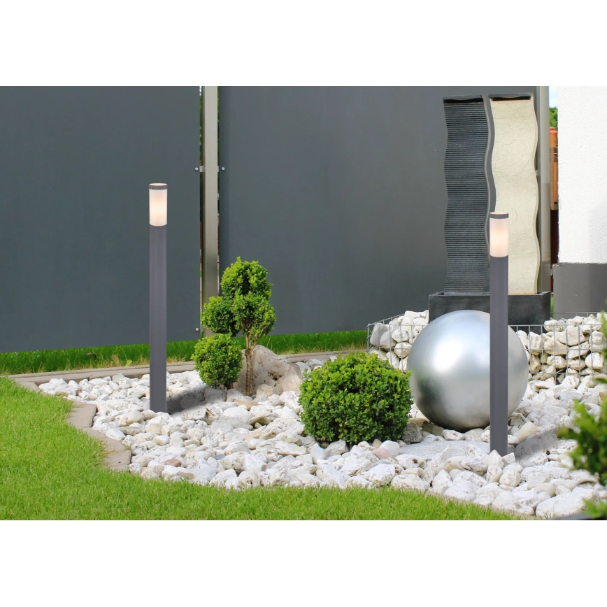 Globo - Lampadaire extérieur 1xE27/60W/230V IP44 110 cm anthracite