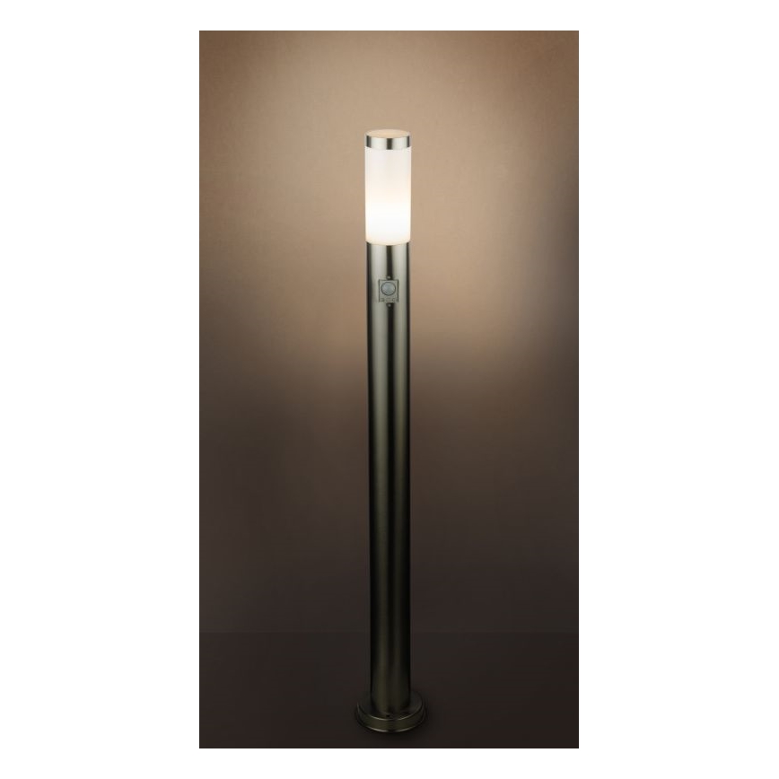 Globo - Lampada da esterno con sensore 1xE27/60W/230V 110 cm IP44