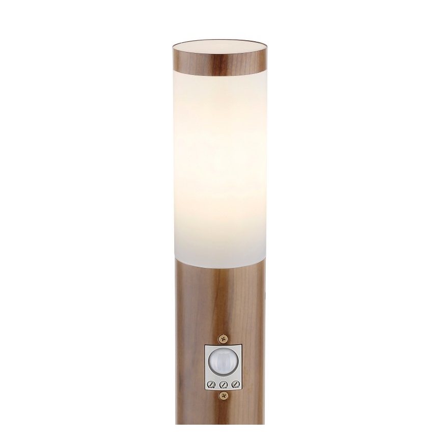 Globo - Lampada da esterno con sensore 1xE27/30W/230V IP44