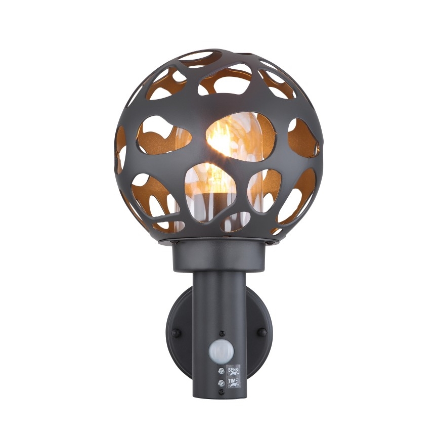 Globo - Applique murale extérieure 1xE27/15W/230V IP44