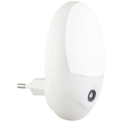 Globo - LED Luce di orientamento con sensore 4xLED/0,6W/230V 6500K