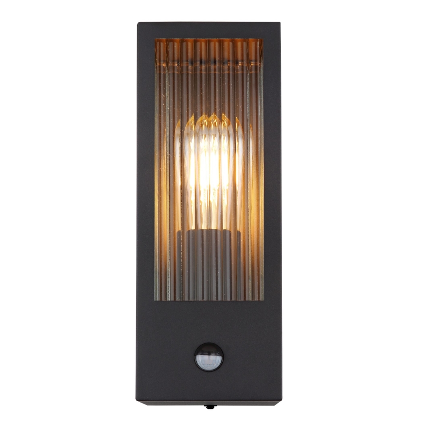 Globo Applique con sensore 1xE27/60W/230V IP44