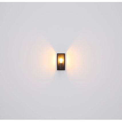 Globo - Applique da esterno 1xE27/60W/230V IP44 nero