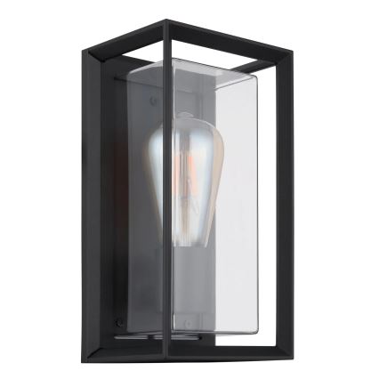 Globo - Applique da esterno 1xE27/60W/230V IP44 nero