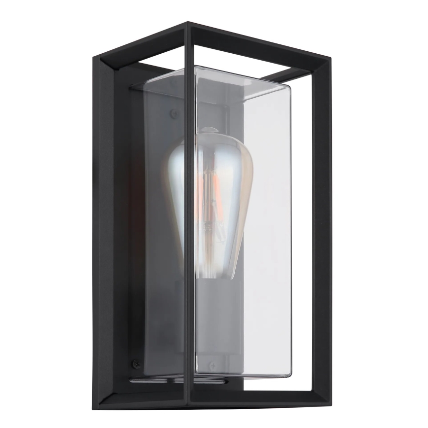Globo - Applique da esterno 1xE27/60W/230V IP44 nero