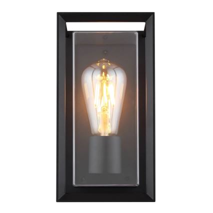 Globo - Applique da esterno 1xE27/60W/230V IP44 nero