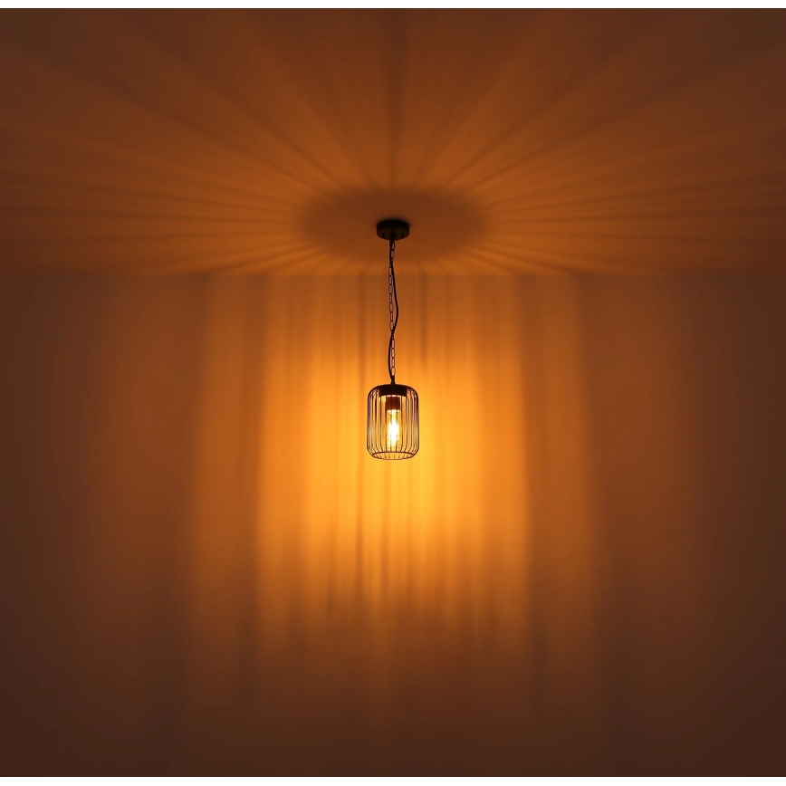 Globo - Lampadario da esterno sospeso con catena 1xE27/15W/230V
