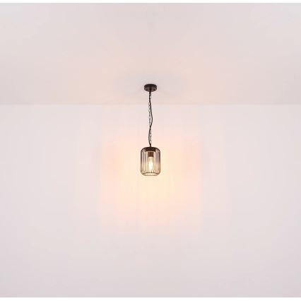 Globo - Lampadario da esterno sospeso con catena 1xE27/15W/230V