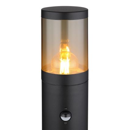 Globo - Lampada da esterno con sensore 1xE27/60W/230V 80 cm IP44