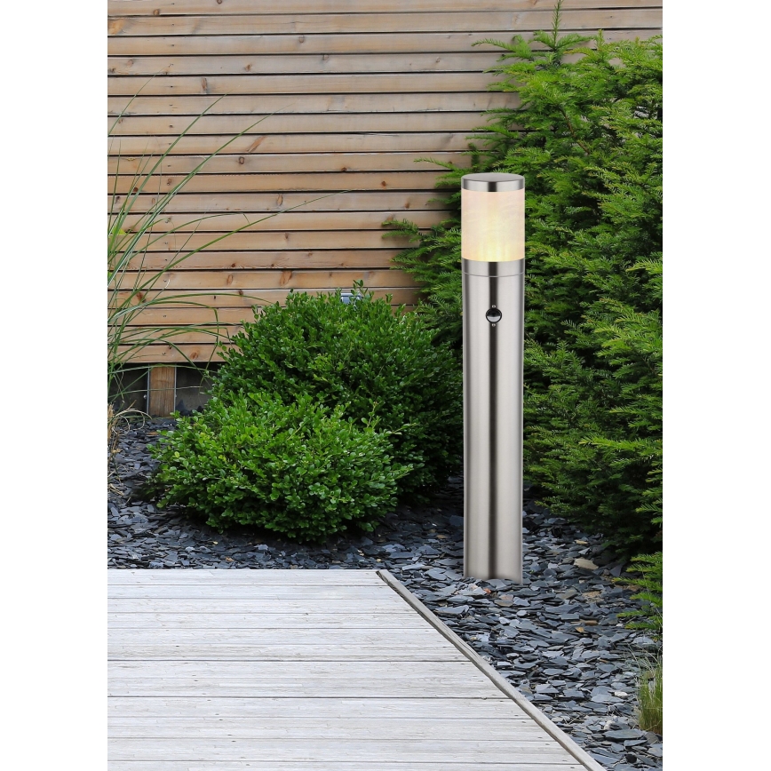 Globo - Lampe extérieure avec détecteur 1xE27/60W/230V 80 cm