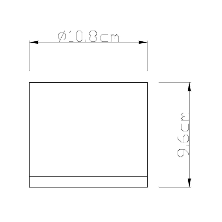 Globo - Plafonnier extérieur 1xGX53/11W/230V IP44