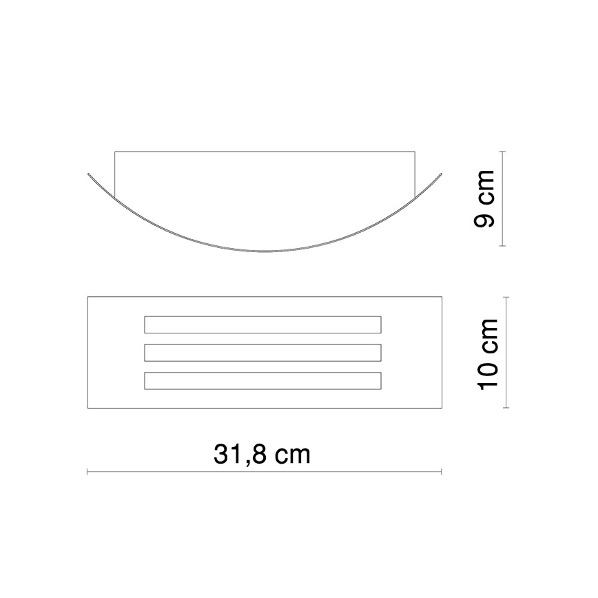 Globo 32094 - éclairage LED extérieur CORNUS 1xE27/20W/230V IP44