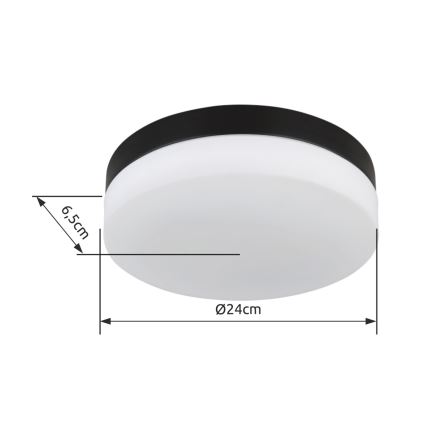 Globo - Badezimmerleuchte 2xE27/40W/230V d 24 cm IP44