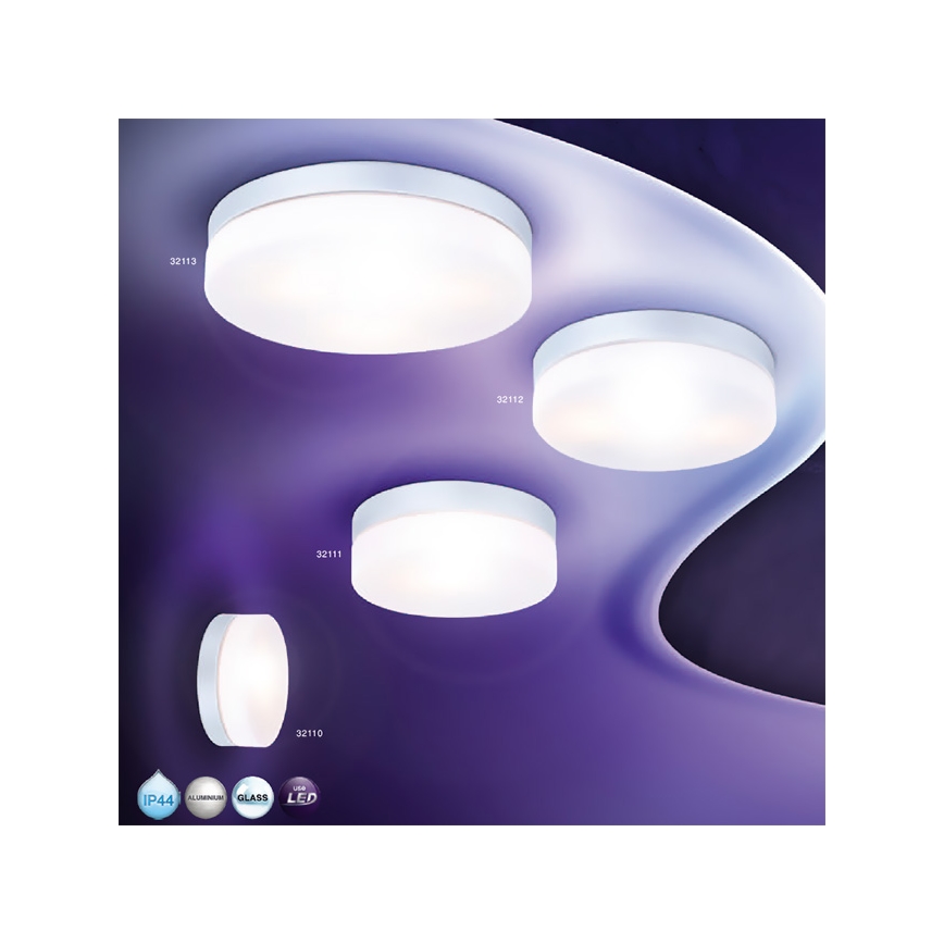 Globo - Lampada da bagno 2xE27/40W/230V diametro 24 cm IP44