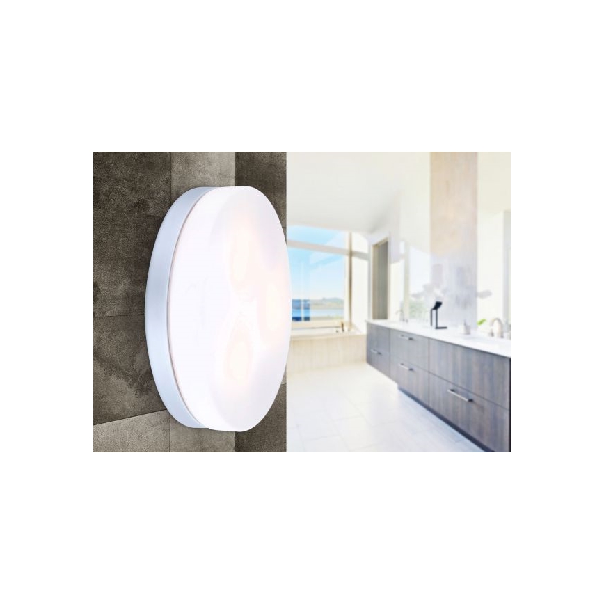 Globo - Lampada da bagno 3xE27/40W/230V diametro 30 cm IP44