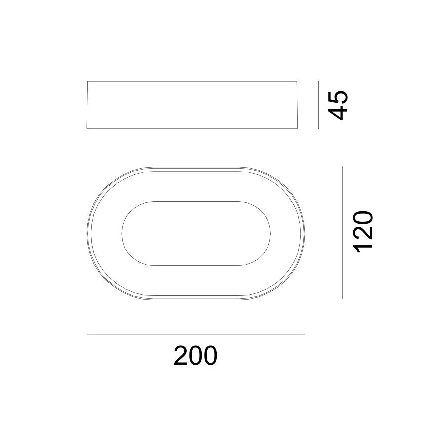 Globo - Applique LED da esterno LED/12W/230V IP65