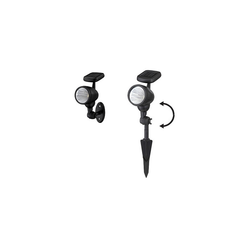 Globo - LED Solarbeleuchtung 3xLED/0,06W IP44