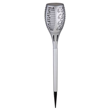 Globo - Lampe solaire LED/3,6W/3V 1800K IP44 chrome brillant