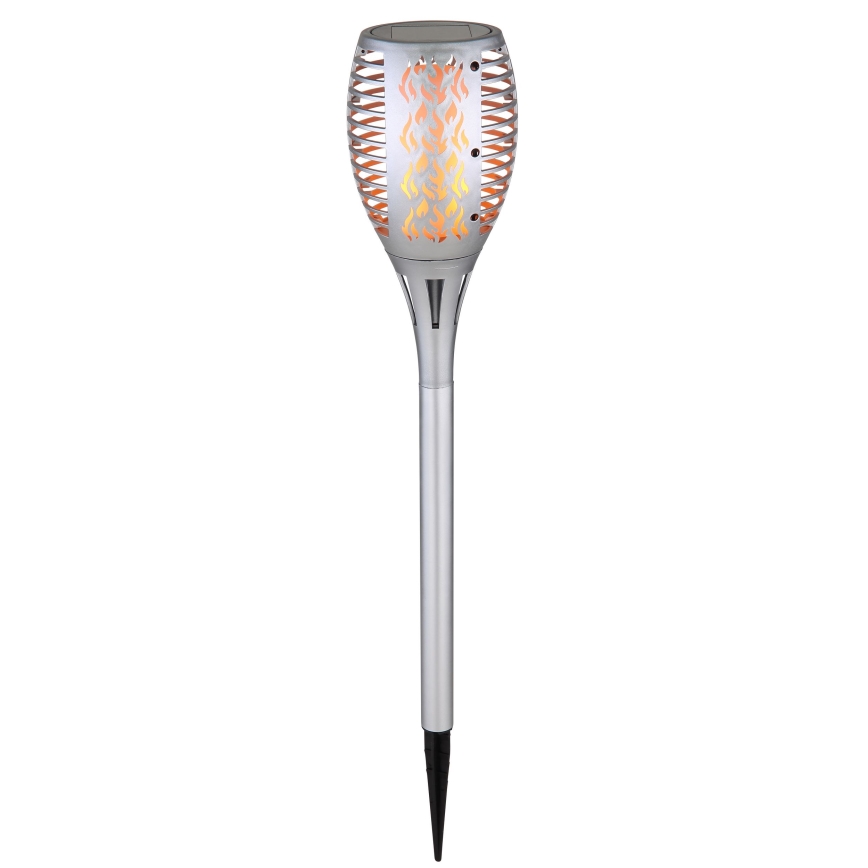 Globo - Lampe solaire LED/3,6W/3V 1800K IP44 chrome brillant
