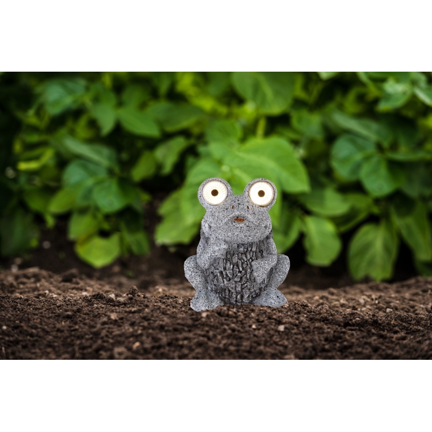 Globo – LED-Solarleuchte 2xLED/0,06W/3V IP44 Frosch