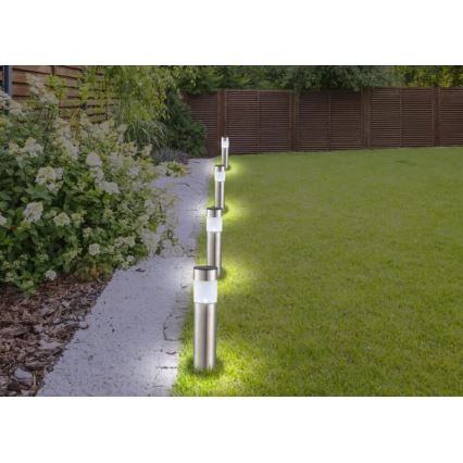 Globo - SET 4x Lampada solare LED LED/0,07W/3V IP44 600 mAh