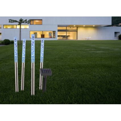 Globo - SET 4x Lampada LED solare 4xLED/0,07W IP44