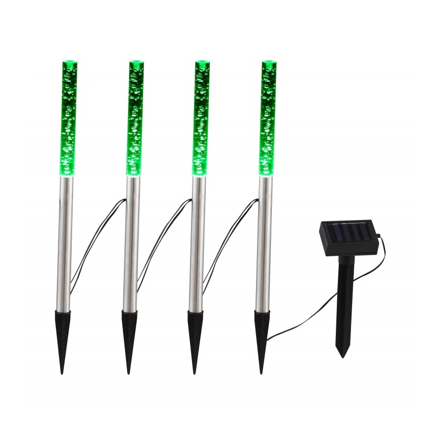 Globo - SET 4x Lampada LED solare 4xLED/0,07W IP44