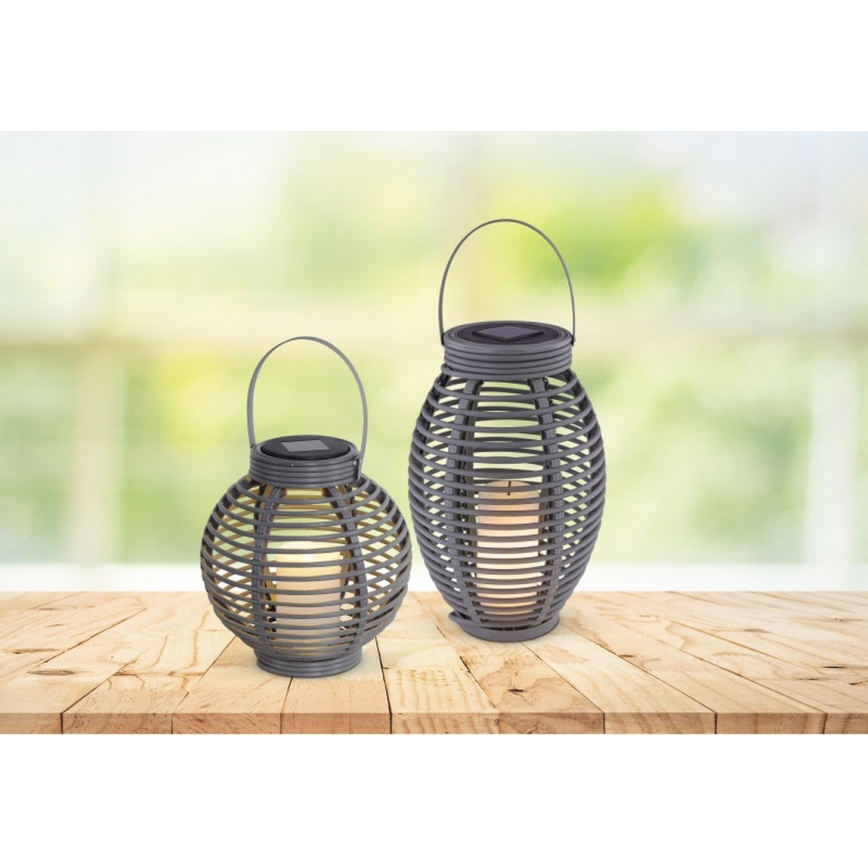 Globo – LED-Solarleuchte LED/0,06W/3,2V IP44 Rattan