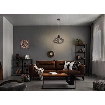 Globo - Lampadario a sospensione con filo 1xE27/40W/230V