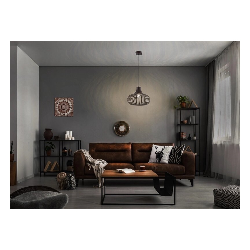 Globo - Lampadario a sospensione con filo 1xE27/40W/230V