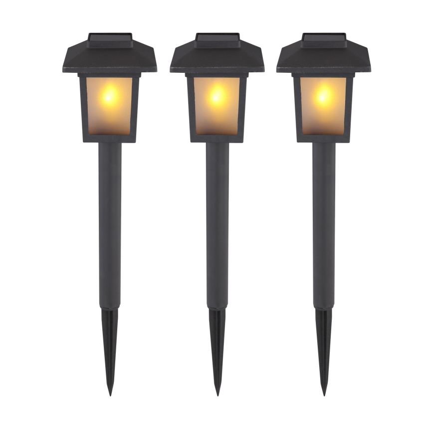 Globo - SET 3x LED-Solarlampe 3xLED/1,2V IP44