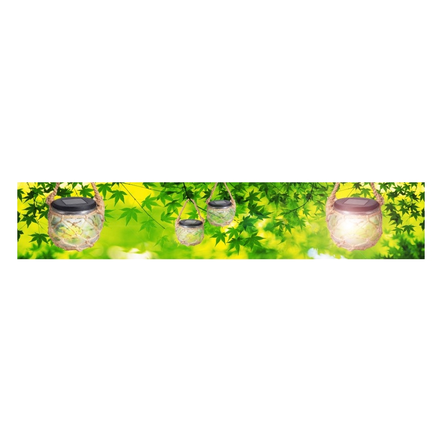 Globo - Lampe solaire LED/0,06W/3,2V IP44