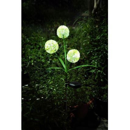 Globo - Lampada solare LED 3xLED/0,06W/3V 5000K IP44 200 mAh gialla