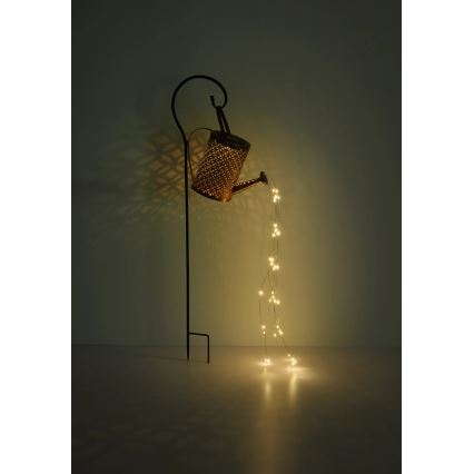 Globo - Lampe solaire LED 3,2 V IP44, 500 mAh en forme de bouilloire