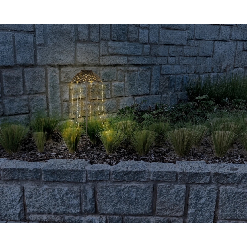 Globo - LED-Solarleuchte LED/3V IP44 300 mAh Schirm