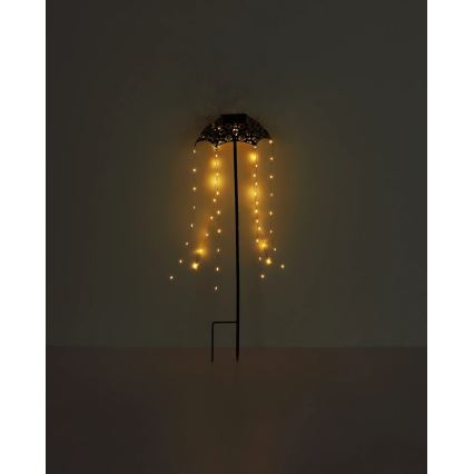 Globo - LED-Solarleuchte LED/3V IP44 300 mAh Schirm