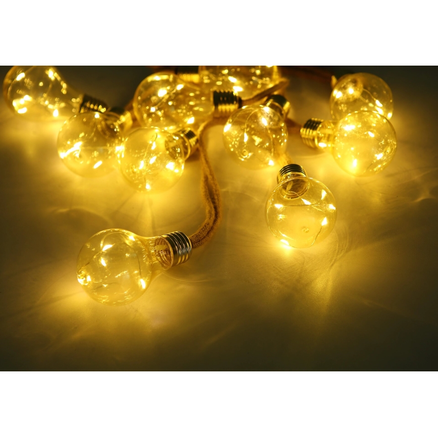 Globo - Guirlande solaire décorative 50xLED/0,06W/3,2V 570 cm IP44