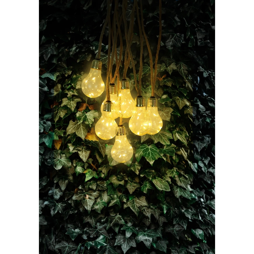 Globo - Guirlande solaire décorative 50xLED/0,06W/3,2V 570 cm IP44