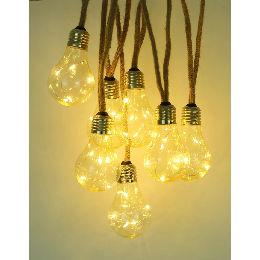 Globo - Guirlande solaire décorative 50xLED/0,06W/3,2V 570 cm IP44
