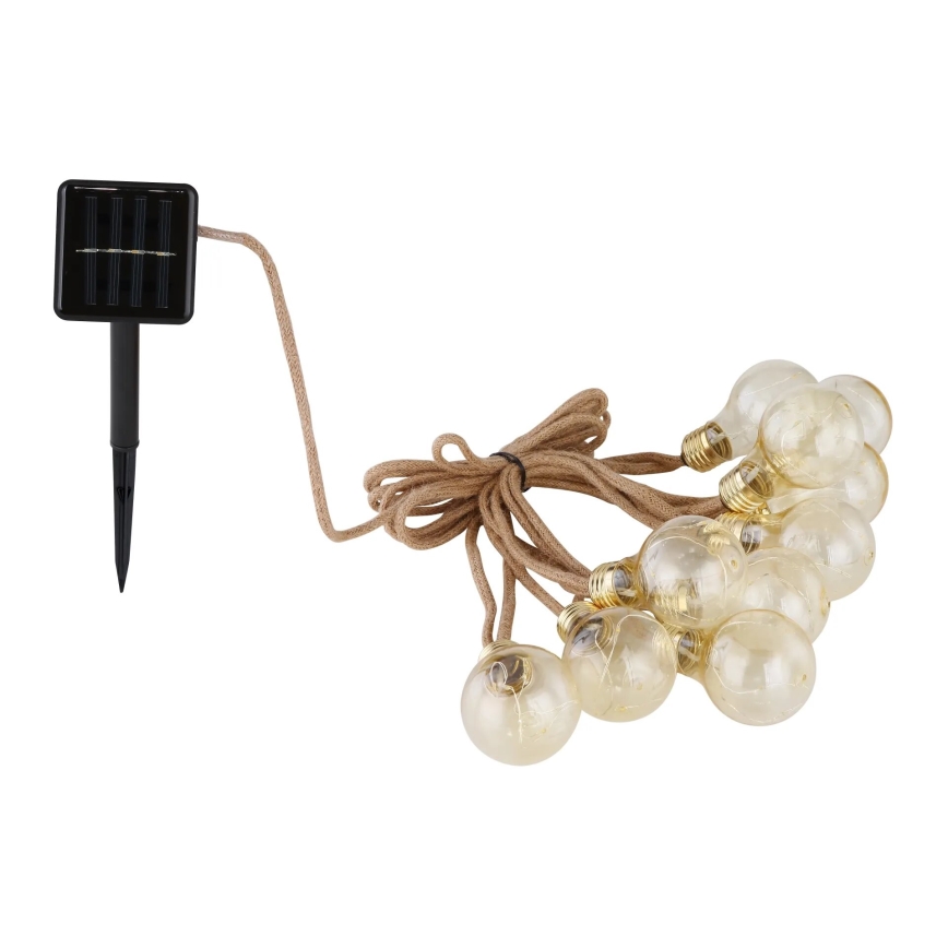 Globo - Guirlande solaire décorative 50xLED/0,06W/3,2V 570 cm IP44