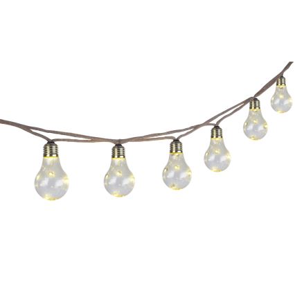 Globo - Guirlande solaire décorative 50xLED/0,06W/3,2V 570 cm IP44