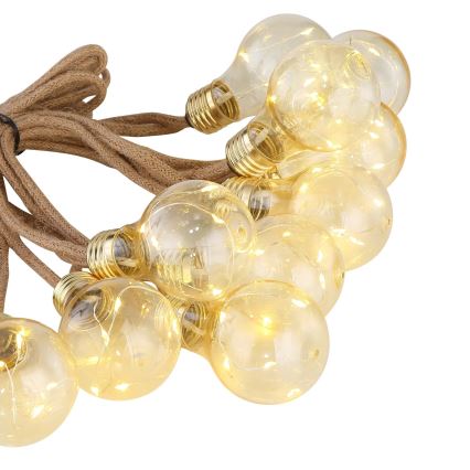 Globo - Guirlande solaire décorative 50xLED/0,06W/3,2V 570 cm IP44