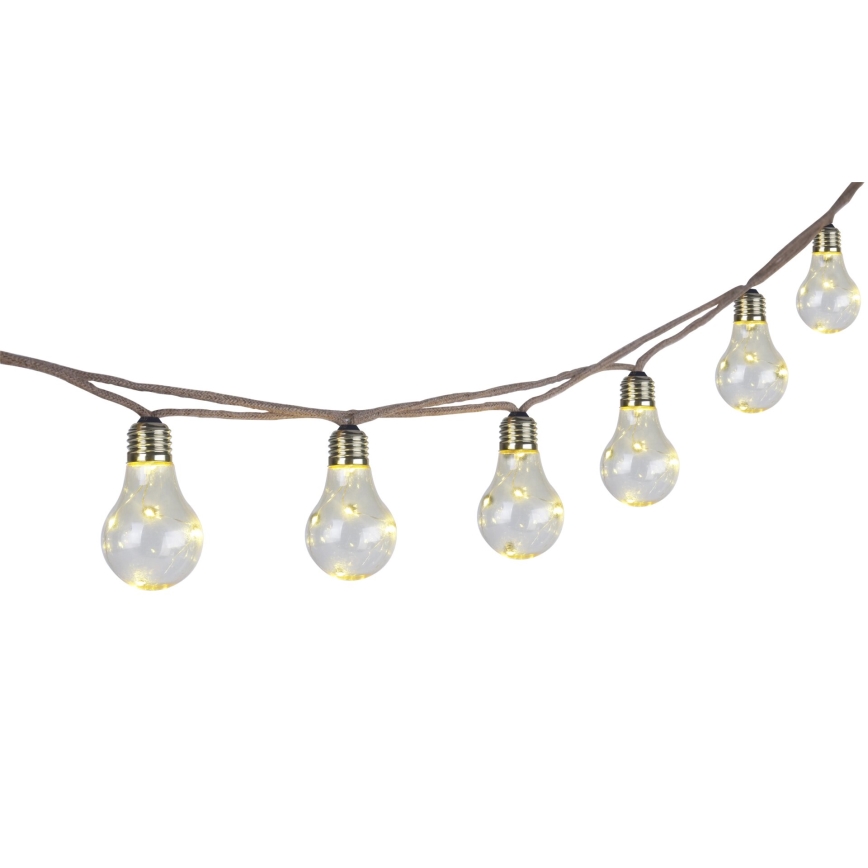 Globo - LED Solare catena decorativa 50xLED/0,06W/3,2V 570 cm IP44