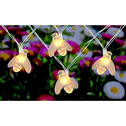 Globo - LED Catena solare 20xLED/0,06W/3V IP44
