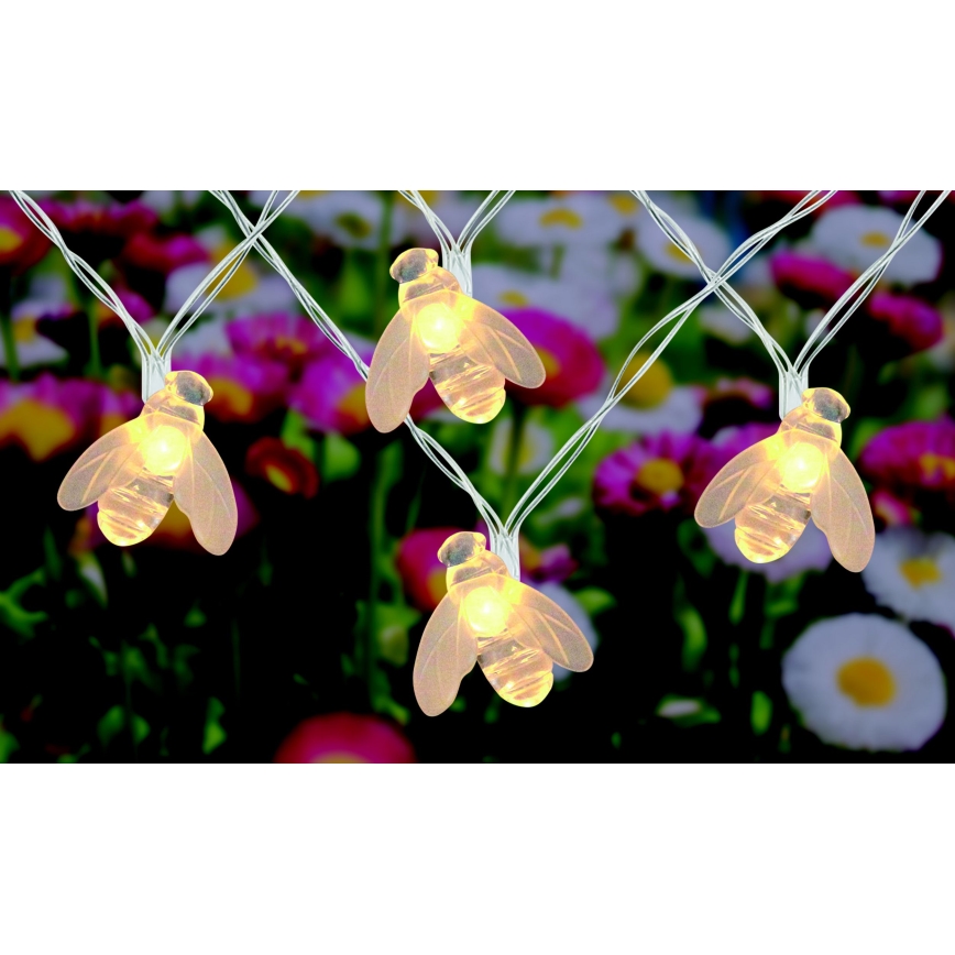 Globo - LED Catena solare 20xLED/0,06W/3V IP44