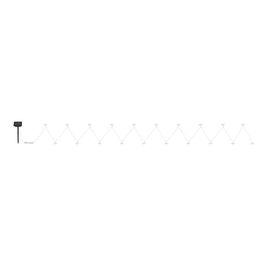 Globo - LED Catena solare 20xLED/0,06W/3V IP44